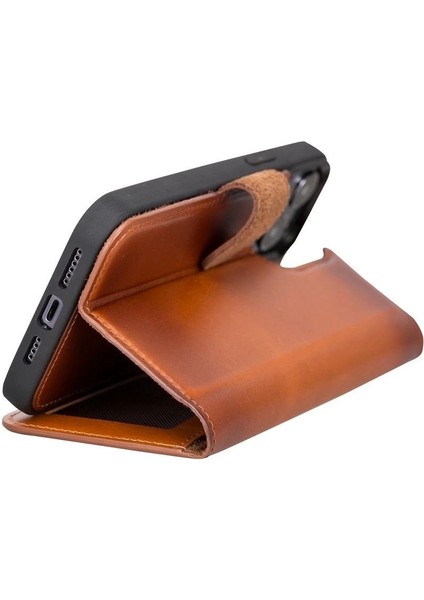 Apple iPhone 13 Pro Max Uyumlu Deri Cüzdanlı Kılıf RST2EF Taba modelleri