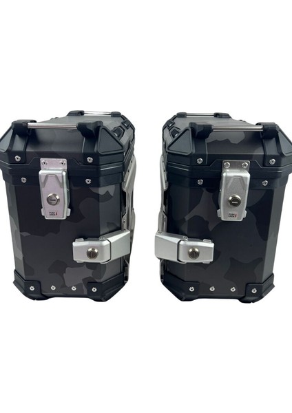 Alüminyum Yan Çanta 33LT Takım Kamuflaj/gri fiyatları