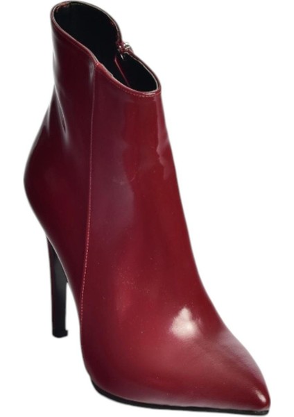 N372524408 Bordo Rugan Ince Topuklu Kadın Bot fırsatları