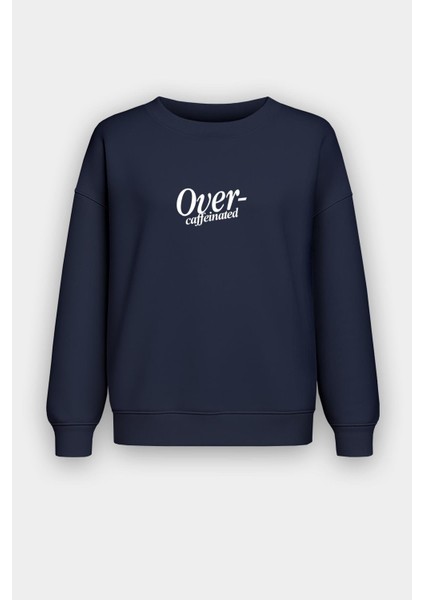 Kadın Içi Şardonlu Baskılı Oversize Sweatshirt fiyatları