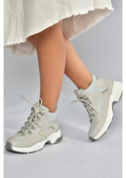 V312415009 Gri Bilekli Spor Ayakkabı Sneakers fiyatları