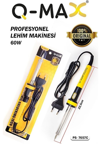 Hem Evde Hem De Profesyonel Olarak Kullanılabilen Portatif 60W Lehim Makinesi