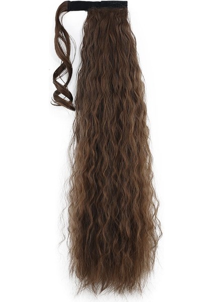 Bağlamalı Kabarık Dalgalı At Kuyruğu / Kumral modelleri