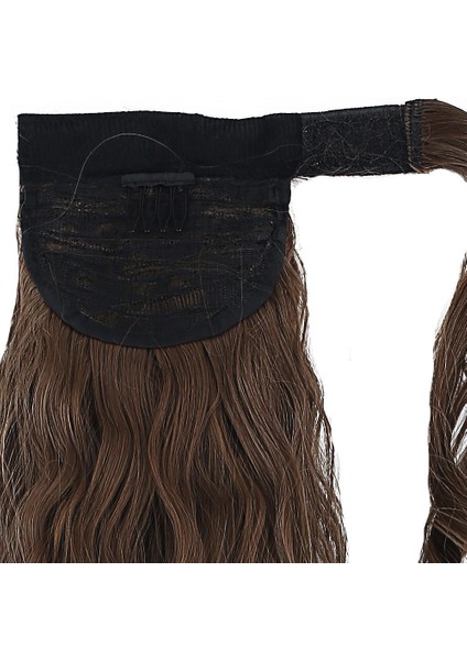 Bağlamalı Kabarık Dalgalı At Kuyruğu / Kumral indirimleri