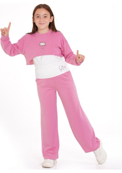 Stay Kız Çocuk Eşofman Takımı Pembe