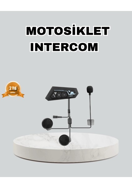 Buğz Motosiklet Kaskı Için Bluetooth Kulaklık – Kablosuz, Mikrofonlu, Gürültü Azaltmalı BT22