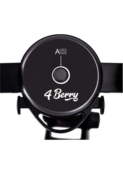 HDCF01S Siyah Araç Telefon Tutucu – 4.0–6.2¨, 360° Döner, Vakumlu Sabitleme Siyah Plastik Cn