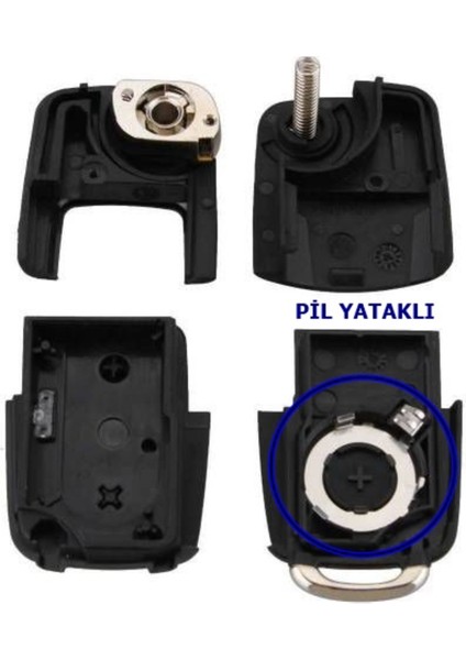 Seat Leon Toledo Altea 2 Tuşlu Anahtar Kabı Kumanda Kabı Oto Anahtarlık Logolu