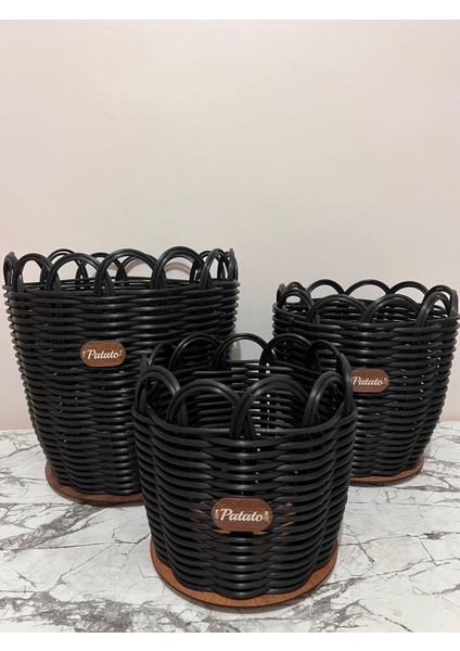 Raddancore Premium Üçlü Patateslik/patates Sepeti Seti indirimleri