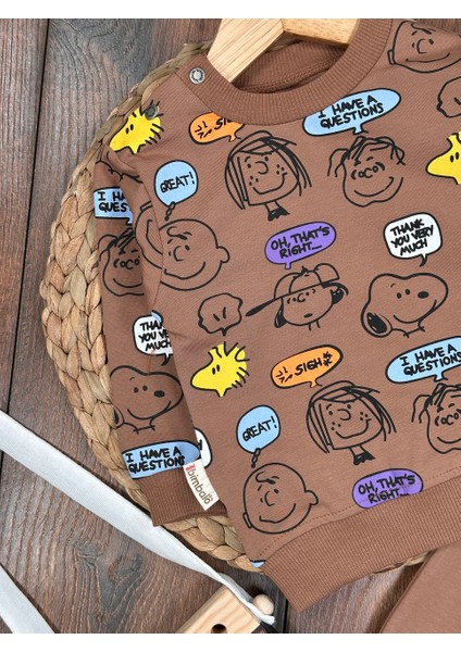 Pamuklu Karakter Desenli 2li Erkk Bebek Takım modelleri