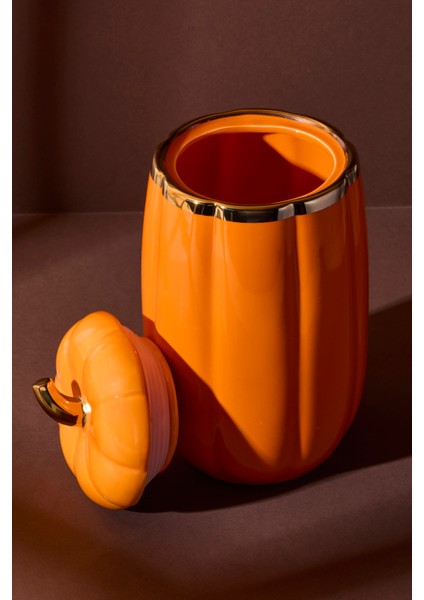 Balkabak L Kapaklı Porselen Kavanoz 23X12.4 cm fiyatları