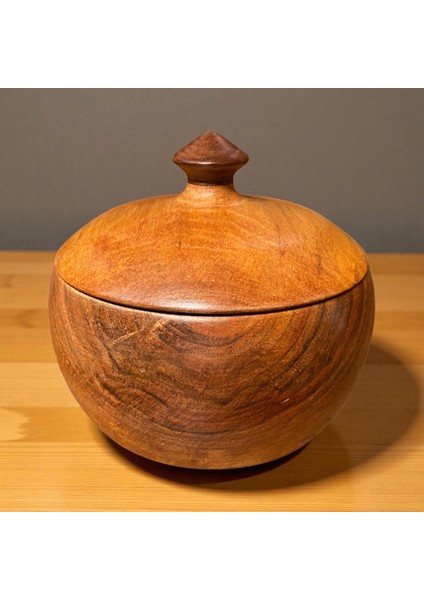 🌰✨ El Yapımı Ceviz Ağacından Ahşap Şekerlik fiyatları