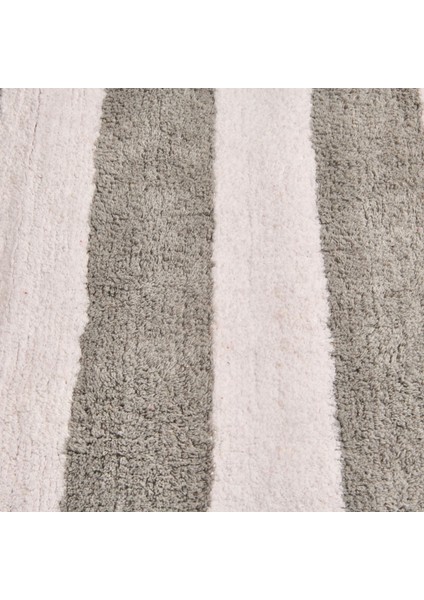 Soft Tufting Line Banyo Paspası - Ekru / Gri - 60X90 cm modelleri
