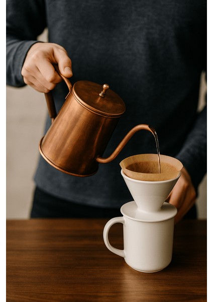 Bakır Kahve Potu
