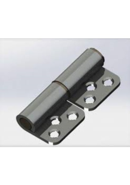 Ø16MM Delikli Tek Saçlı Mil Menteşe Tekli (1 Adet)