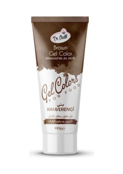 Dr Gusto Jel Boya Tüp 100 gr Kahve