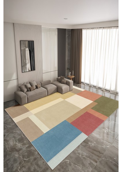 Yeni Desen Yıkanabilir Kaymaz Tabanlı Bohem Tarz Dijital Baskı Salon Halısı, Yumuşak Dokulu Lüks Halı Modeli ve 40 x 60 Çok Renkli Renk Dikdörtgen Halı fiyatları