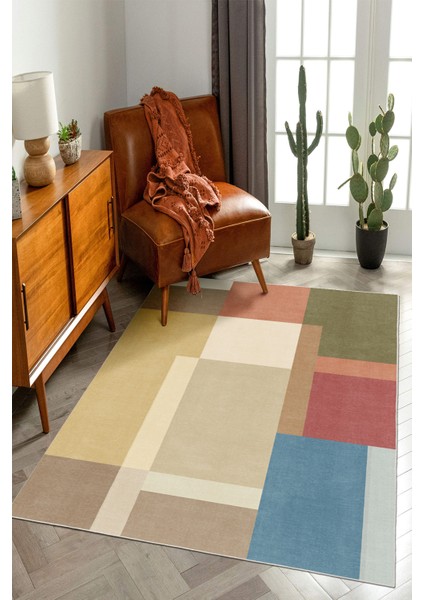 Yeni Desen Yıkanabilir Kaymaz Tabanlı Bohem Tarz Dijital Baskı Salon Halısı, Yumuşak Dokulu Lüks Halı Modeli ve 40 x 60 Çok Renkli Renk Dikdörtgen Halı modelleri