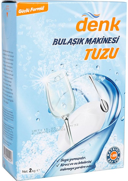 2 Adet Denk Bulaşık Makinesi Tuzu 2 kg fiyatları