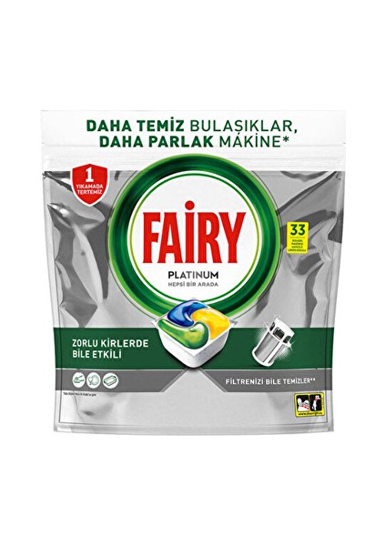 2 Adet Fairy Tablet Platinum 33 Lü