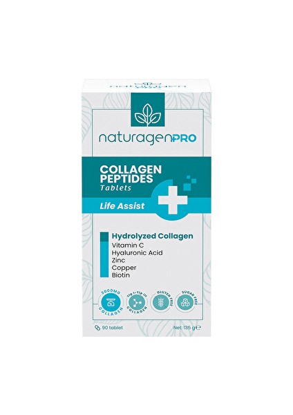 2 Adet Naturagen Pro Collagen Peptides Tablets - 90 Tablet