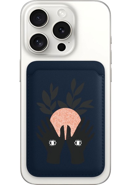 iPhone 11 12 13 14 15 16 17 Pro Max Plus Air Magsafe Mıknatıslı Lacivert Kartlık Behance