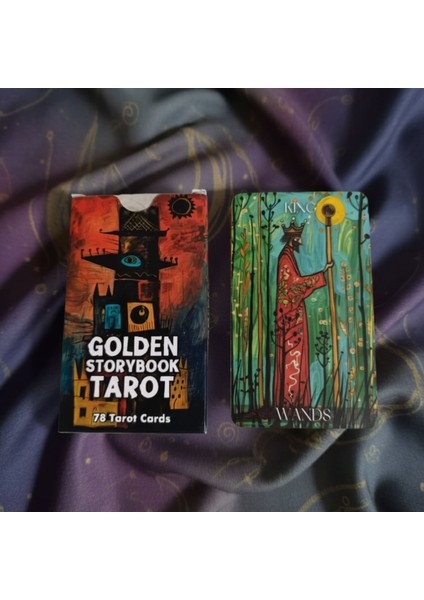 Golden Storybook Tarot Kartları – 78 Adet Sanatsal Koleksiyon Deste | Özel Seri fiyatları