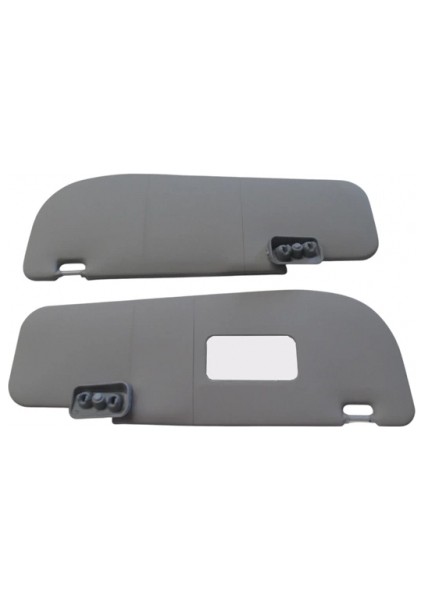 Fiat Doblo- 2011-2015 Güneşlik Grı Sağ/sol Set 2 Parça)