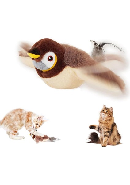 2'li Akıllı Kedi Oyuncağı Seti: Şarjlı Titreşimli Hareketli Kuş ve Otomatik Gezen Fare Oyuncak fiyatları