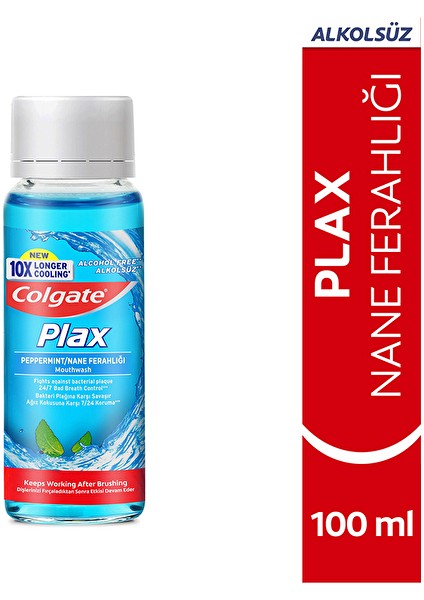 2 Adet Colgate Ağız Suyu 100 ml Serin Nane