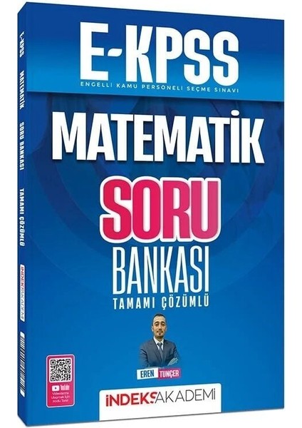 Indeks Akademi 2026 Ekpss Matematik Soru Bankası Çözümlü - Eren Tunçer