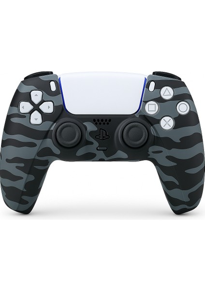 Ps5 Dualsense Joystick Koruyucu Silikon Kılıf – Yüksek Kaliteli, Esnek, Şık Gri Kamuflaj Desenli Kaplama
