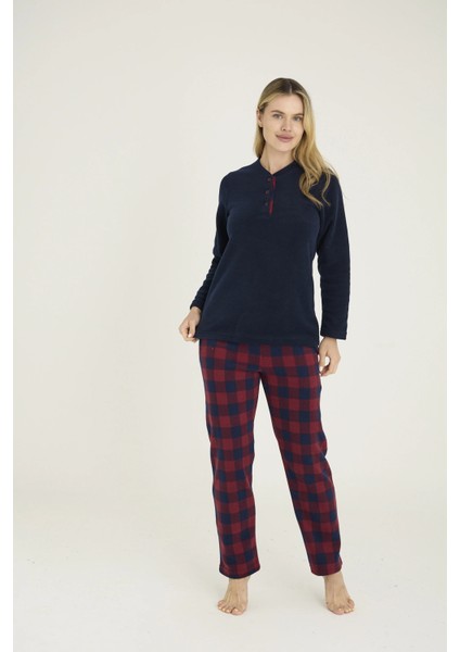 7304-K Kadın Midi Yaka Pijama Takım fiyatları