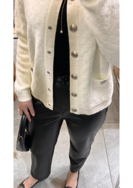 1306 Deri Pantolon Siyah fiyatları