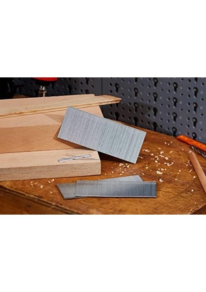 Tip 8 Çivi, 50 mm Tel Başlı Çiviler 18GA, 5.000 Adet, Zımba, Basınçlı Havalı Çivi Çakma Makinesi ve Elektronik Çakma Makinesi Için modelleri