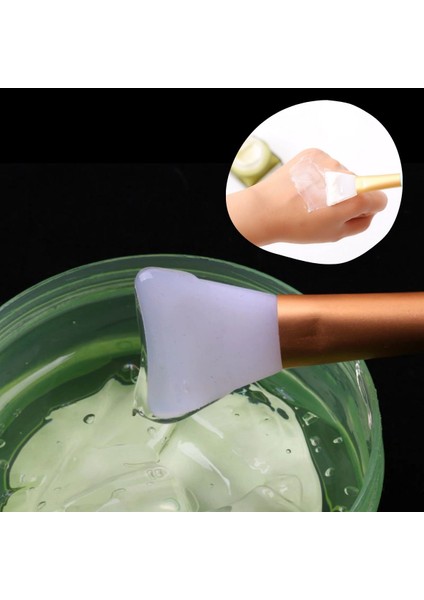 Yüz Maskesi - Krem Sürme Fırçası Silikon 2 Li fırsatları