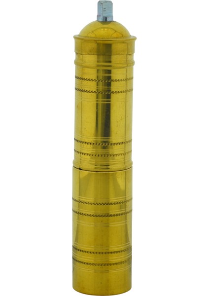 Ludıa Pirinç El Yapımı Kahve Karabiber Değirmeni Öğütücü (4,5CMX22CM) fiyatları