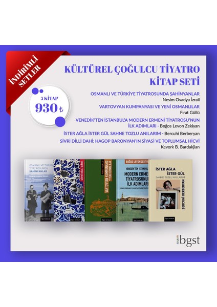 Kültürel Çoğulcu Tiyatro Seti (5 Kitaptakım)