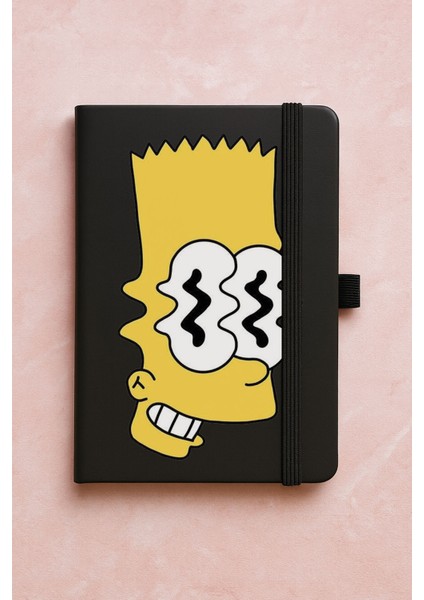 Promosyon Tarihsiz Premium Termo Defter Desenli 192 Yaprak - Bartttt