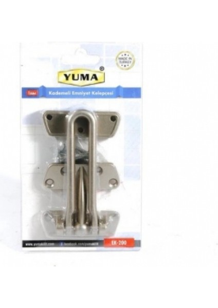 Sarı Çelik Kapı Emniyet Kelepçe (5324)