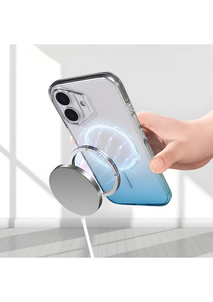 Iphone 16 Uyumlu Kılıf Renk Geçişli Magsafe Hızlı Şarj Destekli Ince Sert Pc Kapak fırsatları