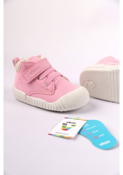 Paw 19-21 Numara Anatomik Kız Çocuk Pembe Bot – Hafif, Esnek ve Rahat