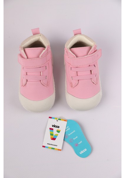 Paw 19-21 Numara Anatomik Kız Çocuk Pembe Bot – Hafif, Esnek ve Rahat