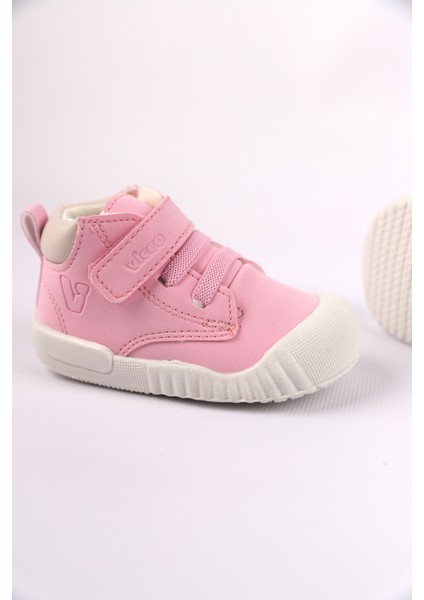 Paw 19-21 Numara Anatomik Kız Çocuk Pembe Bot – Hafif, Esnek ve Rahat