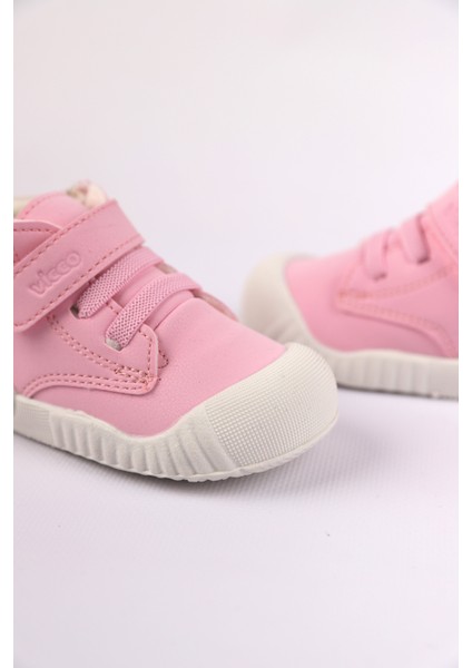 Paw 19-21 Numara Anatomik Kız Çocuk Pembe Bot – Hafif, Esnek ve Rahat