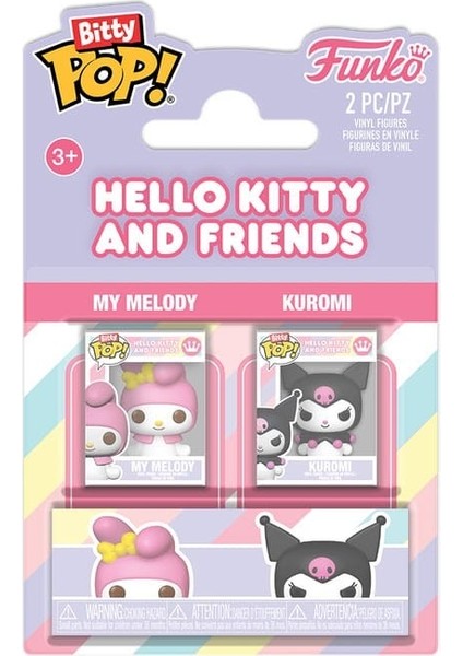 Bitty Pop: Sanrio 2-Pack - My Melody & Kuromi
