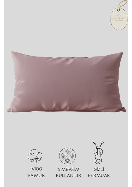 Premium Softtouch™ | 2’li Penye Yastık Kılıfı Seti | %100 Pamuk | 50X70 cm | Fermuarlı | Jersey Kumaş fiyatları