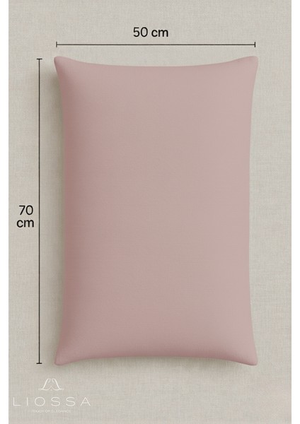 Premium Softtouch™ | 2’li Penye Yastık Kılıfı Seti | %100 Pamuk | 50X70 cm | Fermuarlı | Jersey Kumaş modelleri