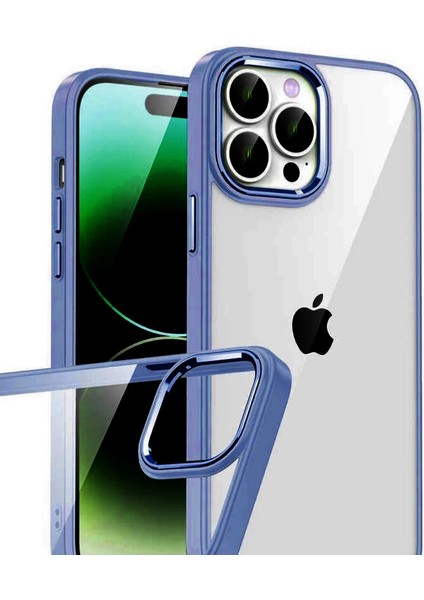 Nrzsnt Newface Apple Iphone 15 Pro Max Razer Lensli Silikon - Lacivert fiyatları
