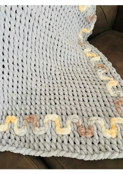 Puff El Örgüsü Özel Tasarım Bebek Bahtaniyesi